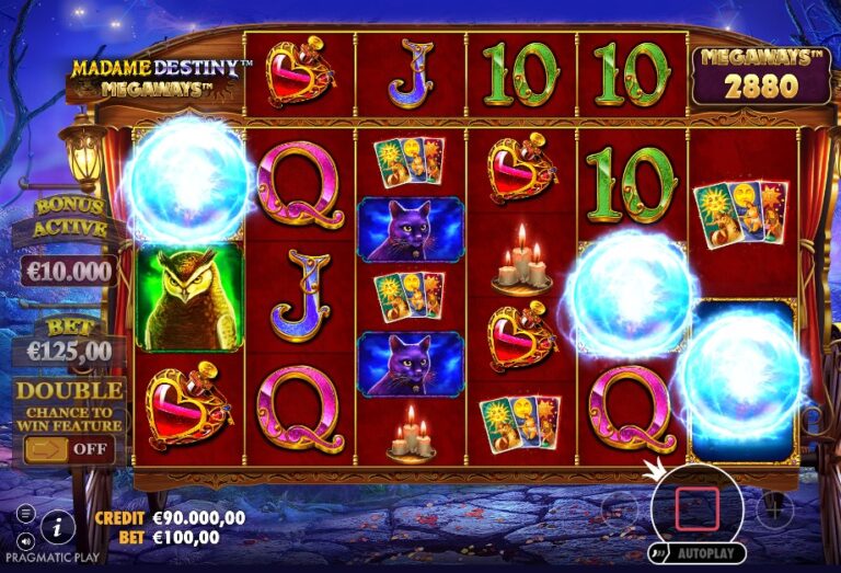 Screenshot 2 van Madame Destiny Megaways